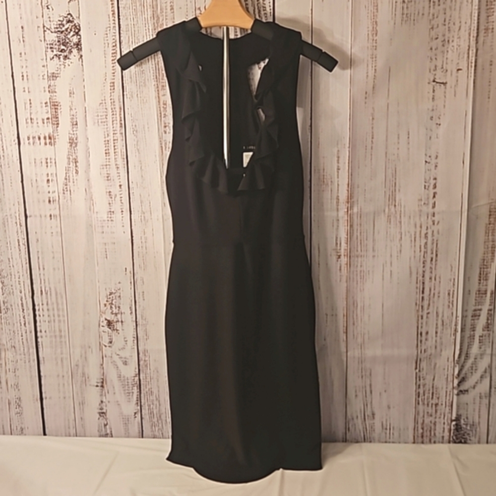B.Darlin Sleeveless V-neck Mini Dress